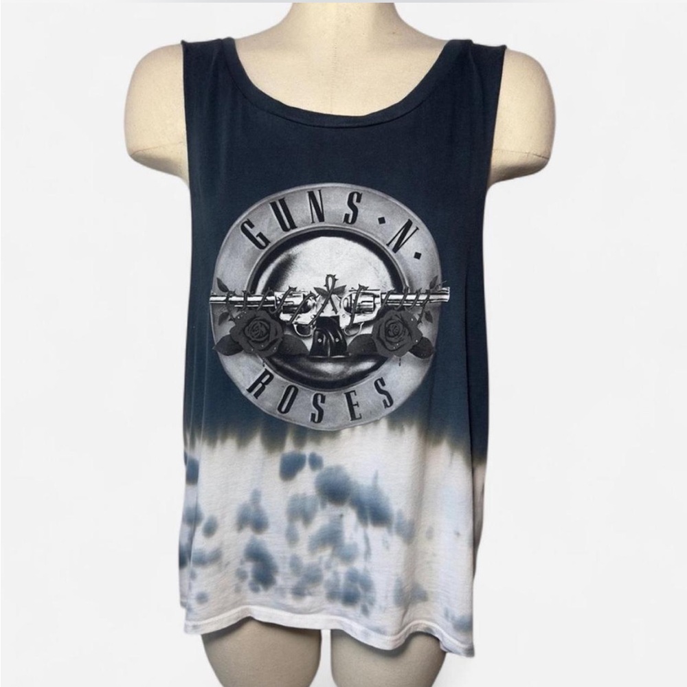 Guns N Roses Bravado Band Tank Top XL Tie Dye Graphic Rock Tee